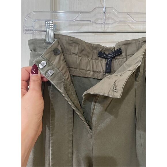 BCBG Max Azria wide leg paper bag culottes size small - Picture 3 of 5